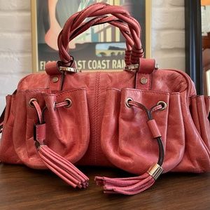 GIVENCHY LEATHER HANDLE BAG